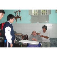 Visita al Hogar de Ancianos